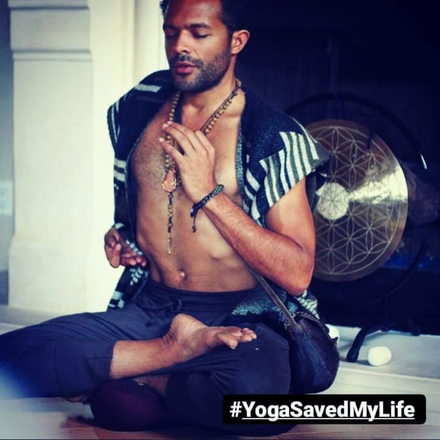 Sparks in seated meditation, #YogaSavedMyLife